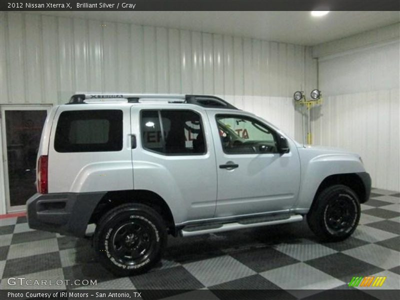 Brilliant Silver / Gray 2012 Nissan Xterra X