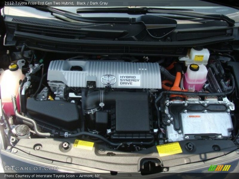 Black / Dark Gray 2012 Toyota Prius 3rd Gen Two Hybrid