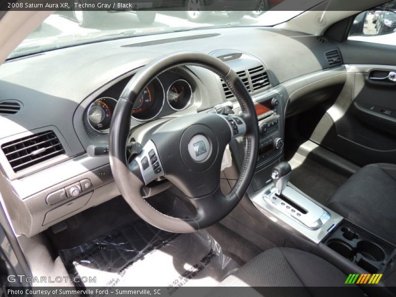 Techno Gray / Black 2008 Saturn Aura XR
