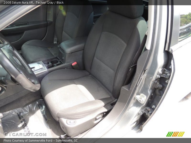Techno Gray / Black 2008 Saturn Aura XR