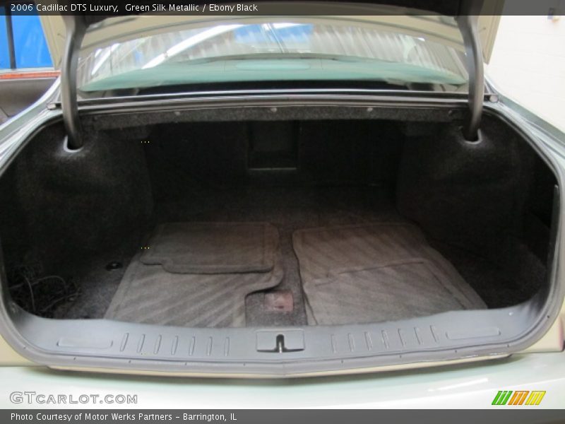 Green Silk Metallic / Ebony Black 2006 Cadillac DTS Luxury