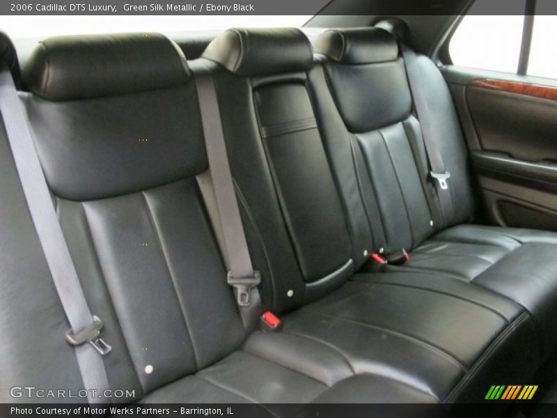 Green Silk Metallic / Ebony Black 2006 Cadillac DTS Luxury