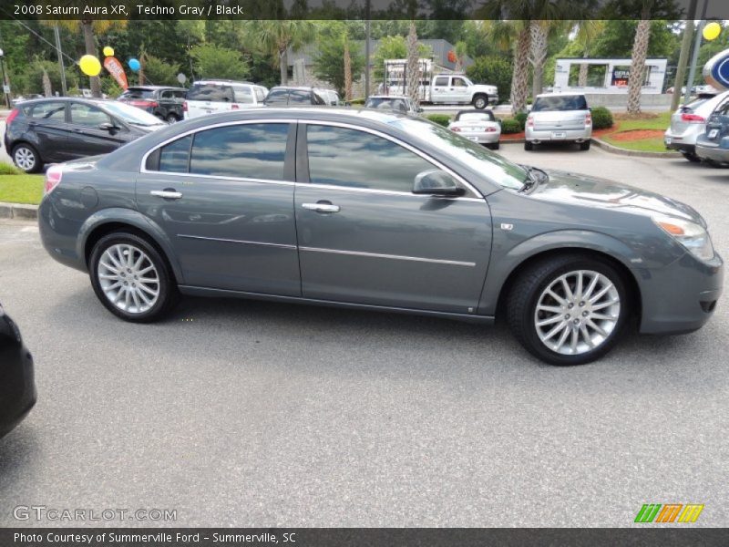 Techno Gray / Black 2008 Saturn Aura XR