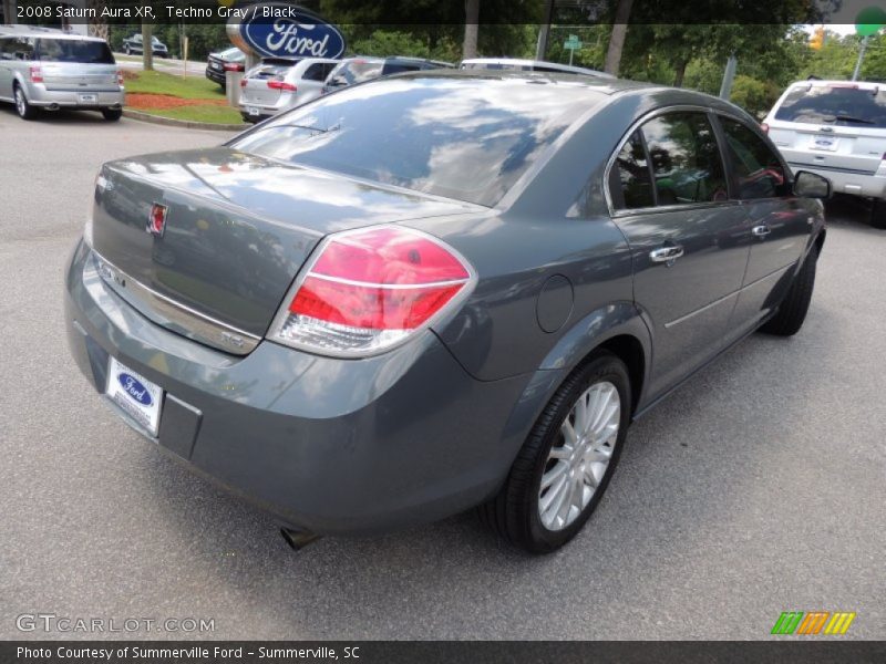 Techno Gray / Black 2008 Saturn Aura XR