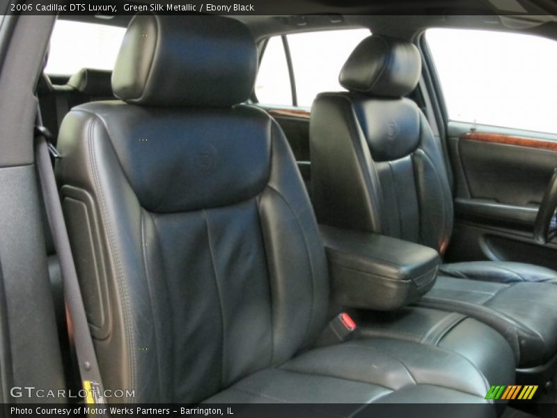 Green Silk Metallic / Ebony Black 2006 Cadillac DTS Luxury