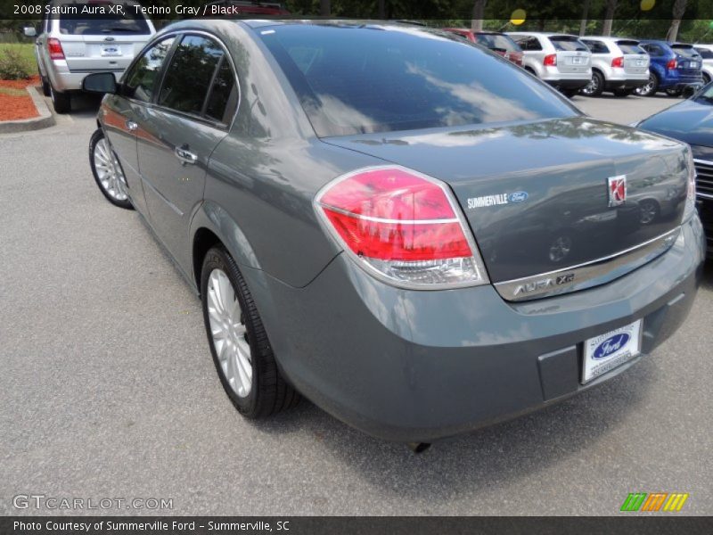 Techno Gray / Black 2008 Saturn Aura XR