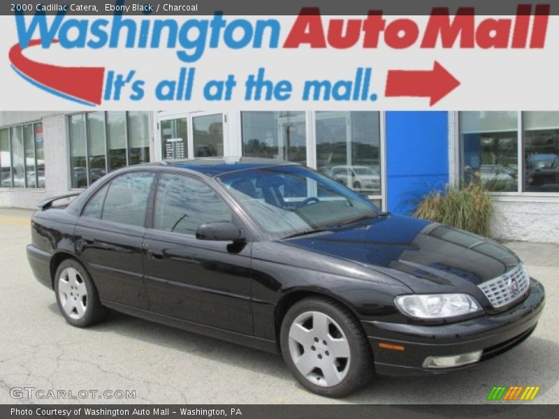 Ebony Black / Charcoal 2000 Cadillac Catera