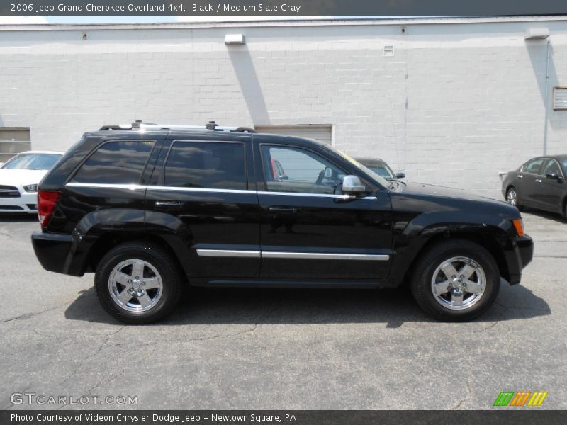Black / Medium Slate Gray 2006 Jeep Grand Cherokee Overland 4x4