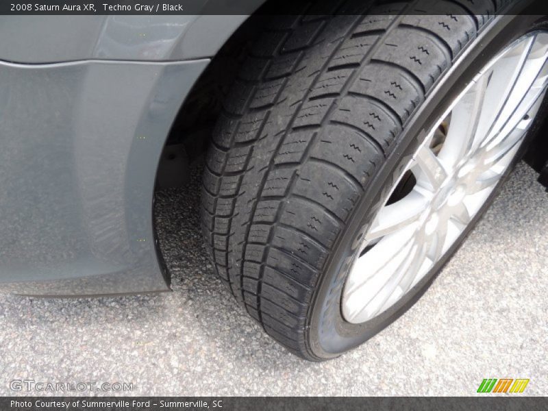 Techno Gray / Black 2008 Saturn Aura XR