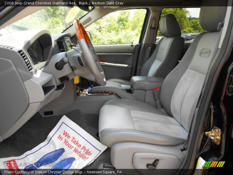 Black / Medium Slate Gray 2006 Jeep Grand Cherokee Overland 4x4