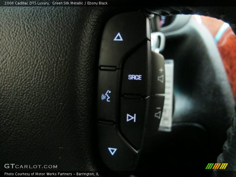 Green Silk Metallic / Ebony Black 2006 Cadillac DTS Luxury