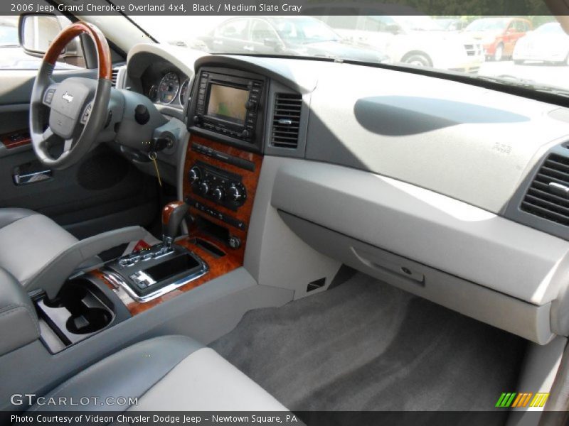 Black / Medium Slate Gray 2006 Jeep Grand Cherokee Overland 4x4