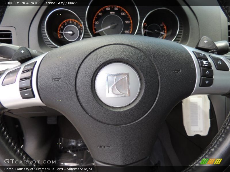 Techno Gray / Black 2008 Saturn Aura XR