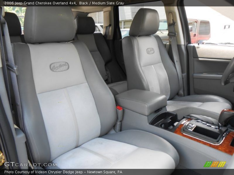 Black / Medium Slate Gray 2006 Jeep Grand Cherokee Overland 4x4