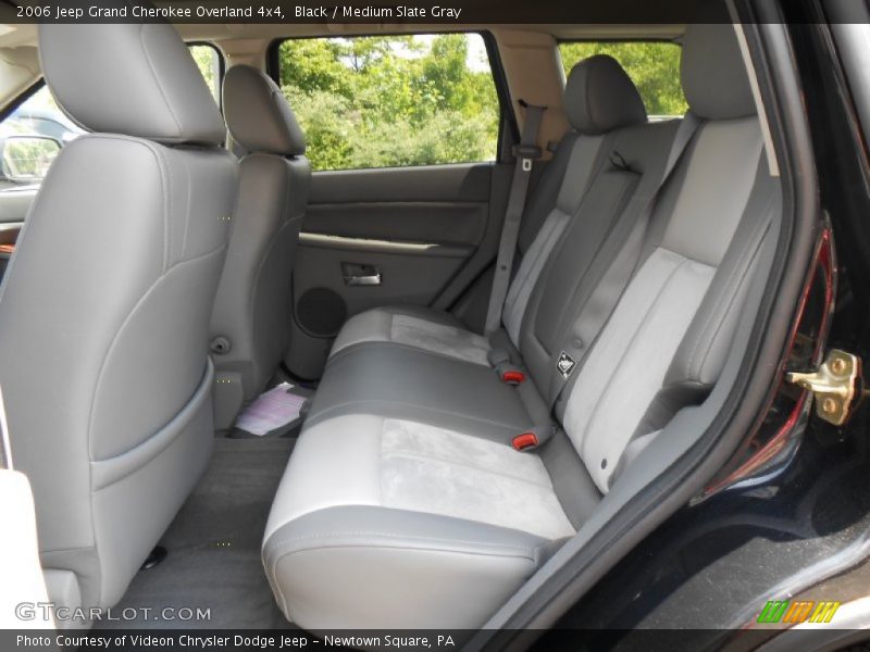 Black / Medium Slate Gray 2006 Jeep Grand Cherokee Overland 4x4