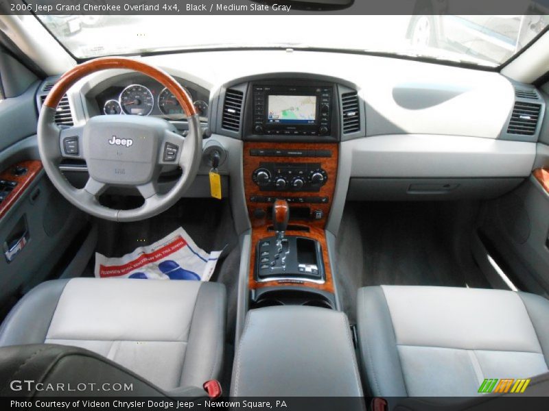 Black / Medium Slate Gray 2006 Jeep Grand Cherokee Overland 4x4