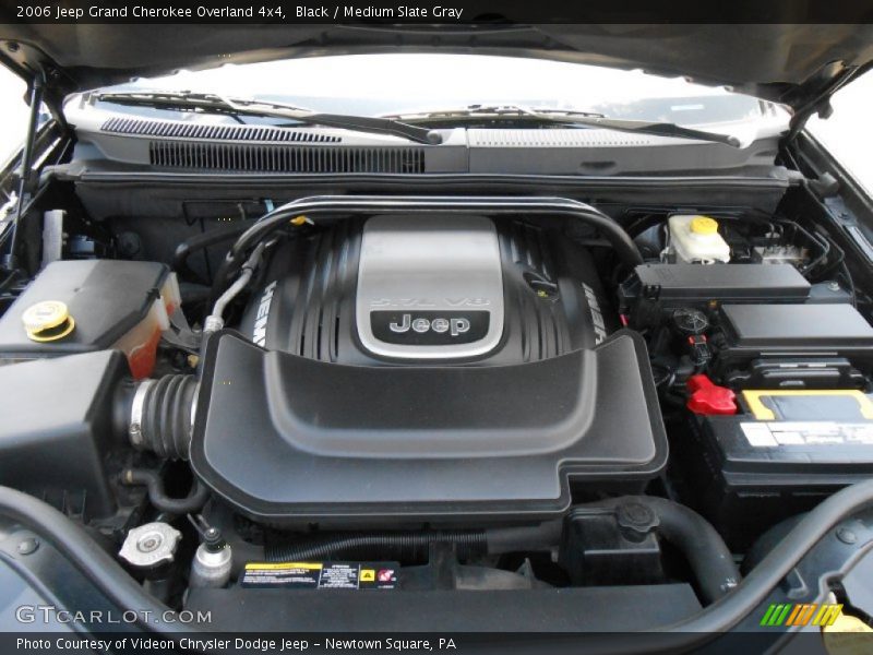 Black / Medium Slate Gray 2006 Jeep Grand Cherokee Overland 4x4