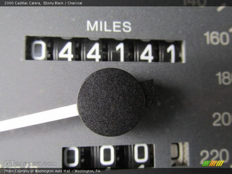 Ebony Black / Charcoal 2000 Cadillac Catera