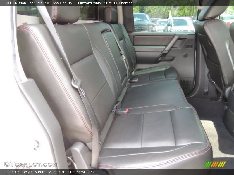 Blizzard White / Pro 4X Charcoal 2011 Nissan Titan Pro-4X Crew Cab 4x4