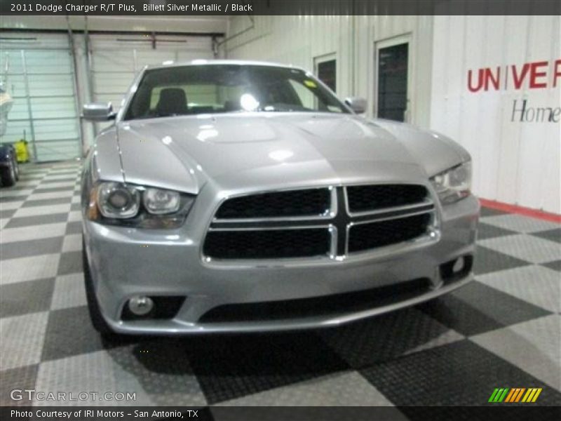 Billett Silver Metallic / Black 2011 Dodge Charger R/T Plus