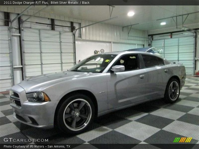 Billett Silver Metallic / Black 2011 Dodge Charger R/T Plus