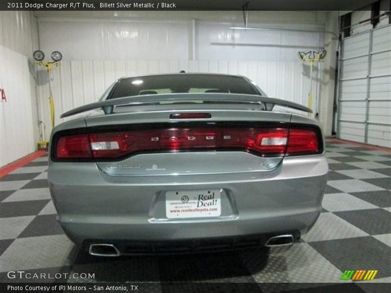 Billett Silver Metallic / Black 2011 Dodge Charger R/T Plus