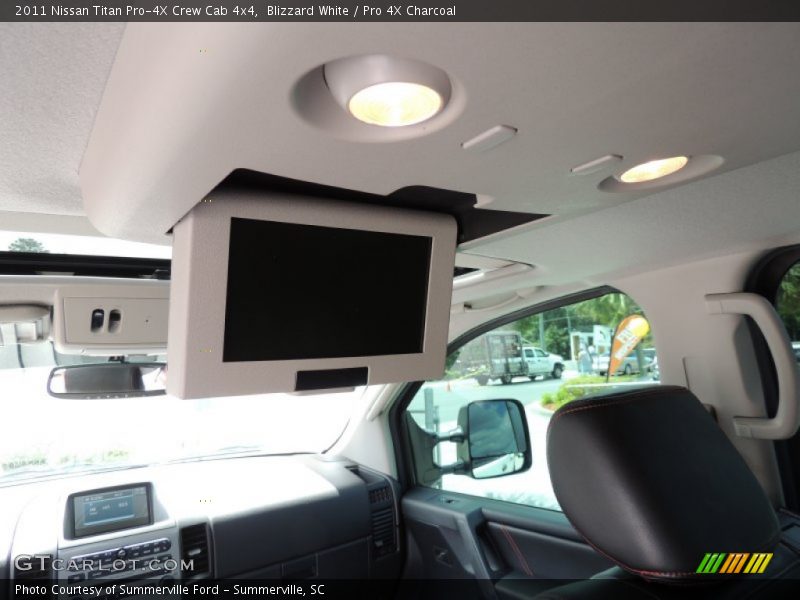 Blizzard White / Pro 4X Charcoal 2011 Nissan Titan Pro-4X Crew Cab 4x4