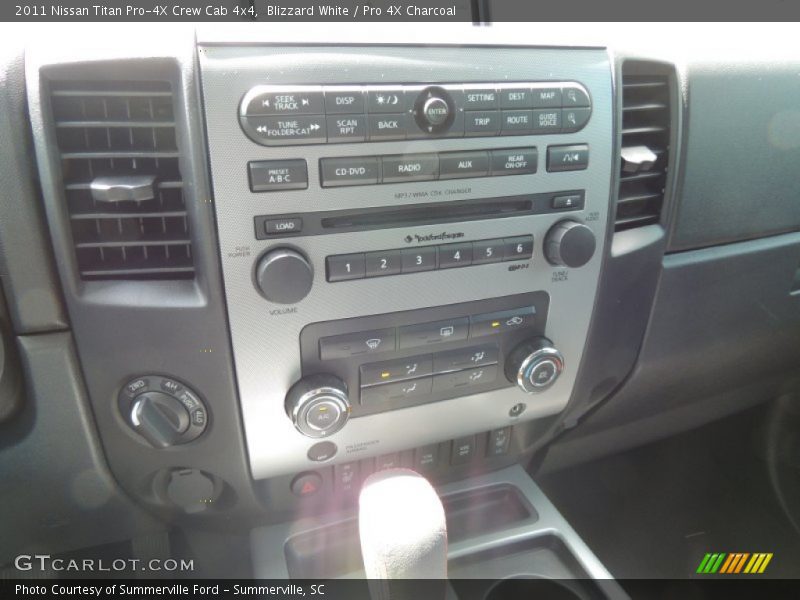 Blizzard White / Pro 4X Charcoal 2011 Nissan Titan Pro-4X Crew Cab 4x4