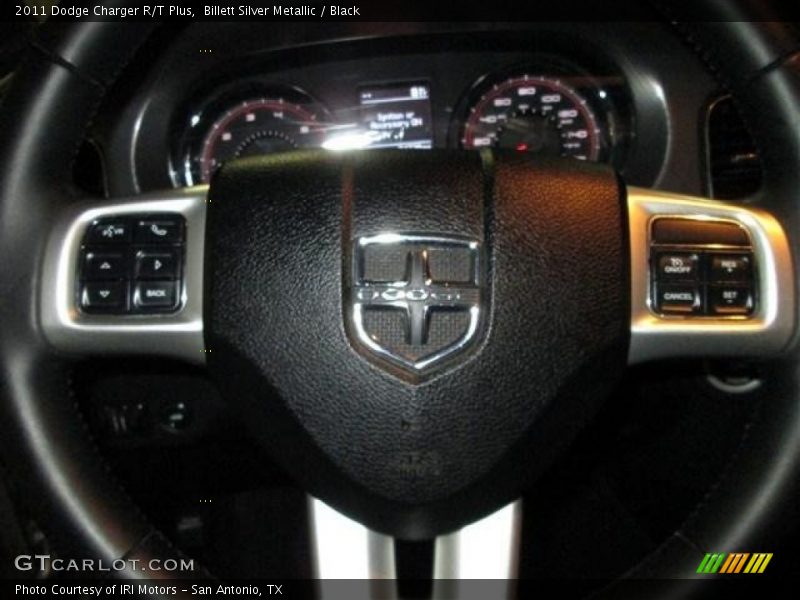 Billett Silver Metallic / Black 2011 Dodge Charger R/T Plus