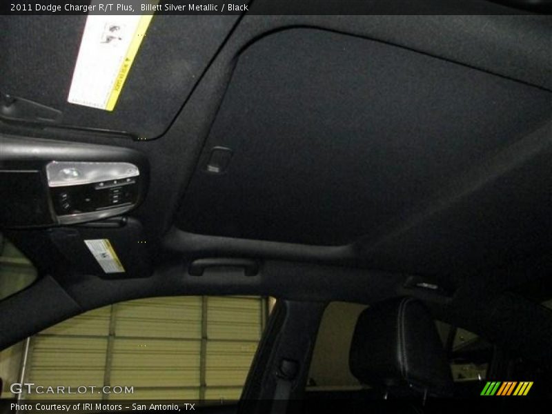 Billett Silver Metallic / Black 2011 Dodge Charger R/T Plus