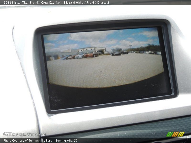 Blizzard White / Pro 4X Charcoal 2011 Nissan Titan Pro-4X Crew Cab 4x4