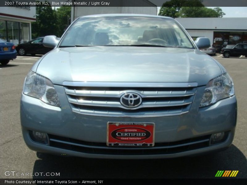 Blue Mirage Metallic / Light Gray 2007 Toyota Avalon XLS