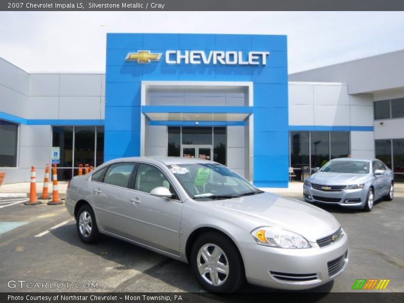 Silverstone Metallic / Gray 2007 Chevrolet Impala LS