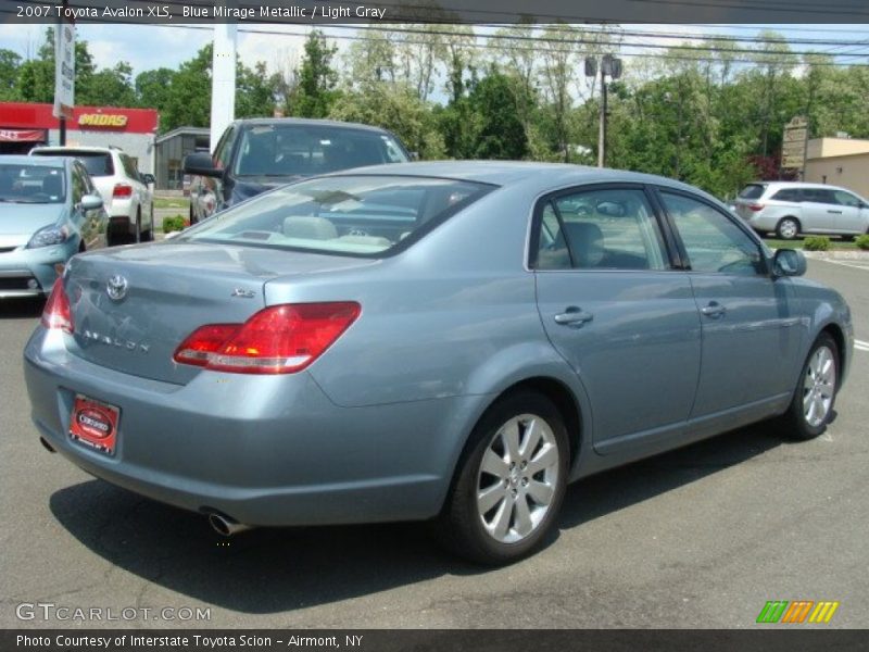 Blue Mirage Metallic / Light Gray 2007 Toyota Avalon XLS