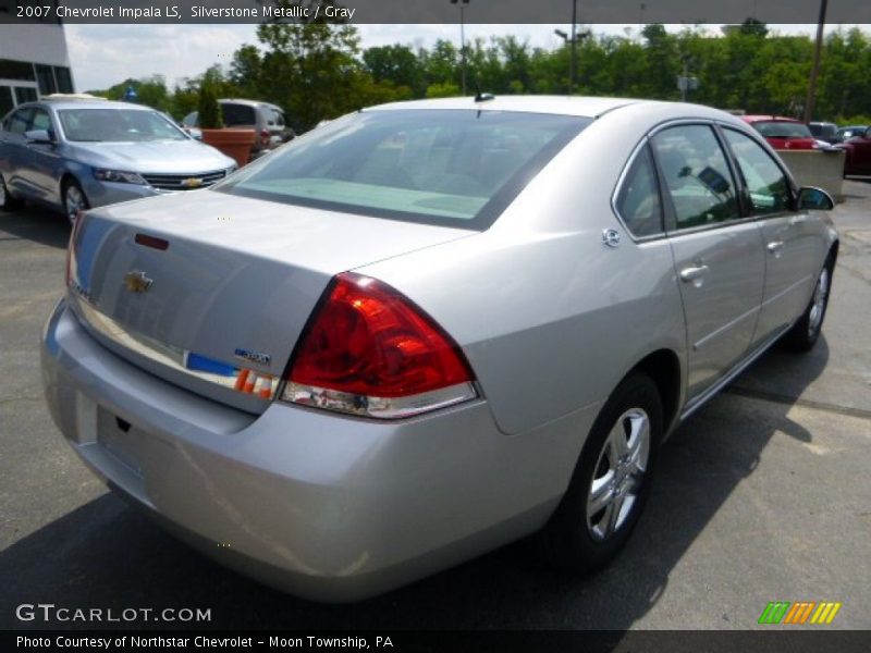 Silverstone Metallic / Gray 2007 Chevrolet Impala LS