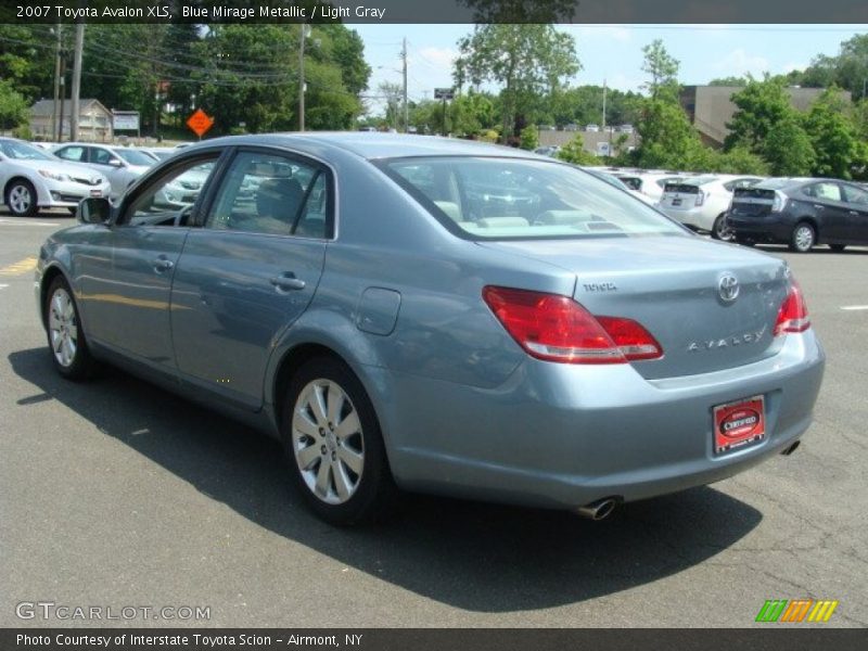Blue Mirage Metallic / Light Gray 2007 Toyota Avalon XLS