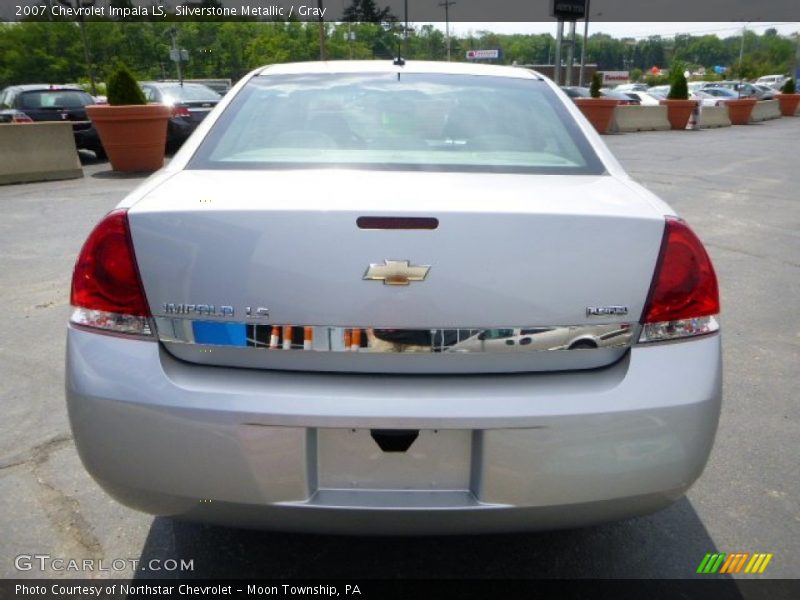 Silverstone Metallic / Gray 2007 Chevrolet Impala LS