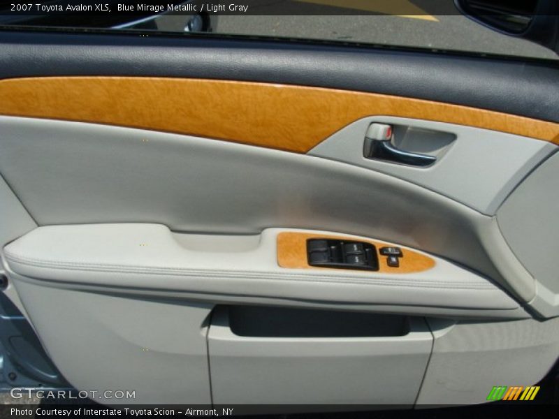Blue Mirage Metallic / Light Gray 2007 Toyota Avalon XLS
