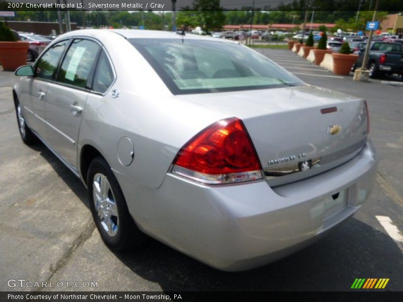 Silverstone Metallic / Gray 2007 Chevrolet Impala LS