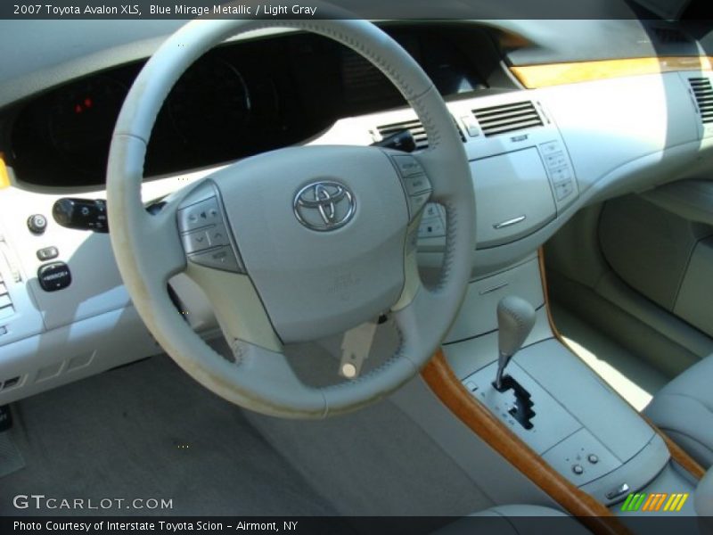 Blue Mirage Metallic / Light Gray 2007 Toyota Avalon XLS