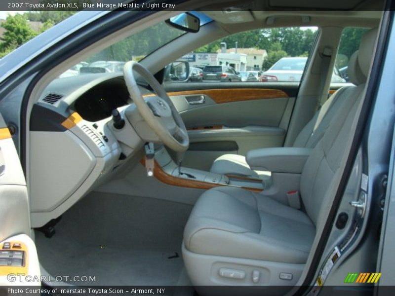 Blue Mirage Metallic / Light Gray 2007 Toyota Avalon XLS