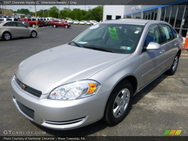 Silverstone Metallic / Gray 2007 Chevrolet Impala LS