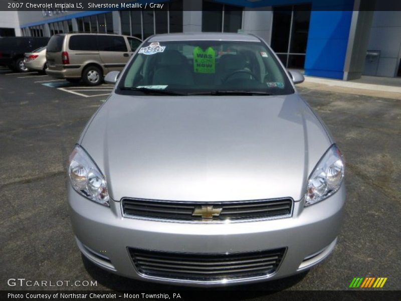 Silverstone Metallic / Gray 2007 Chevrolet Impala LS