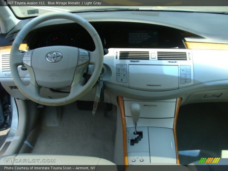 Blue Mirage Metallic / Light Gray 2007 Toyota Avalon XLS
