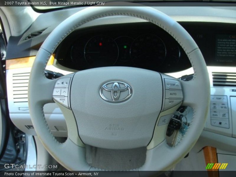 Blue Mirage Metallic / Light Gray 2007 Toyota Avalon XLS