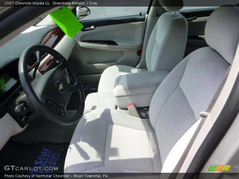 Silverstone Metallic / Gray 2007 Chevrolet Impala LS