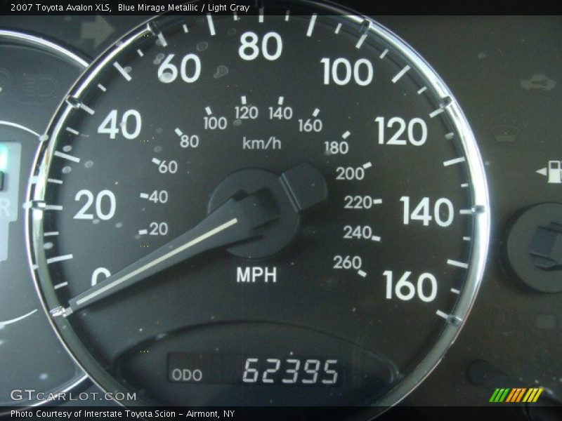 Blue Mirage Metallic / Light Gray 2007 Toyota Avalon XLS