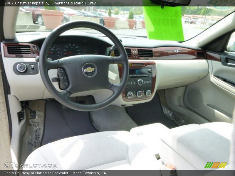 Silverstone Metallic / Gray 2007 Chevrolet Impala LS