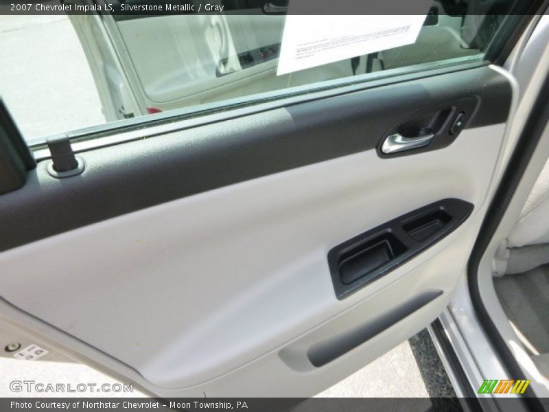 Silverstone Metallic / Gray 2007 Chevrolet Impala LS