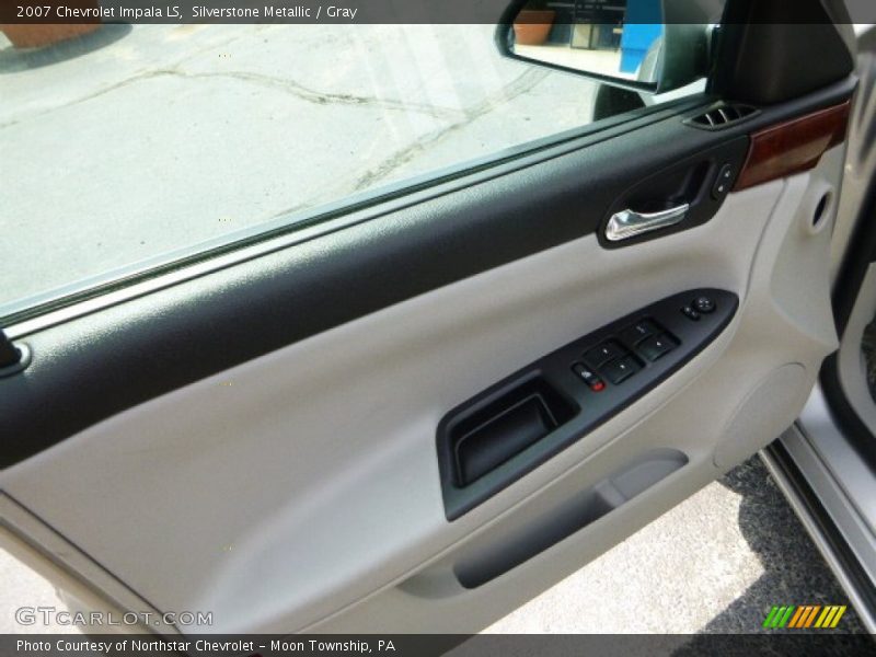 Silverstone Metallic / Gray 2007 Chevrolet Impala LS